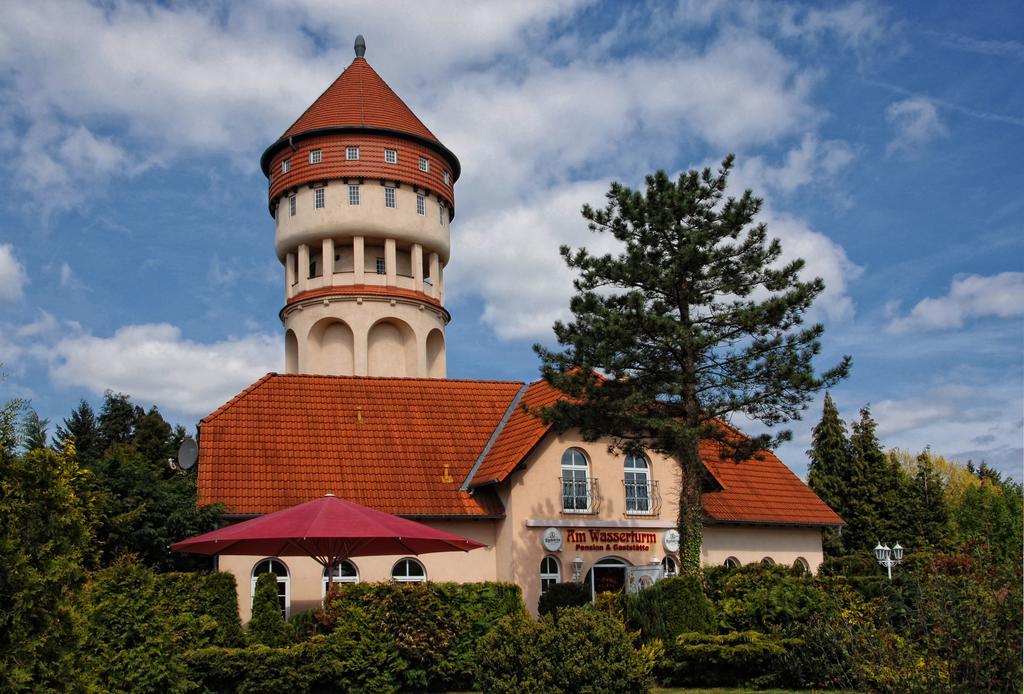 באד מוסקאו Am Wasserturm Pension מראה חיצוני תמונה